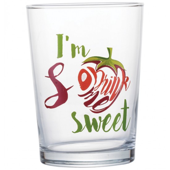 Σετ 3 γυάλινα ποτήρια νερού Drink Me 51cl [70301047]