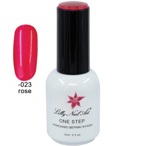 Ημιμόνιμο μανό one step 15ml - Rose 40504001-023