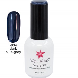 Ημιμόνιμο μανό one step 15ml - Dark blue-grey 40504001-034