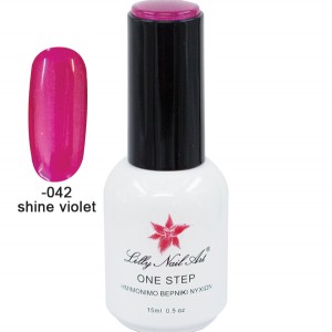 Ημιμόνιμο μανό one step 15ml - Shine violet 40504001-042