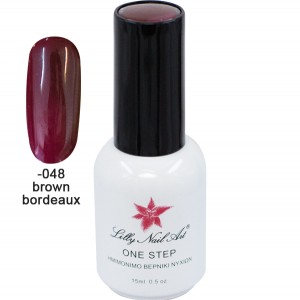 Ημιμόνιμο μανό one step 15ml - Brown bordeaux 40504001-048