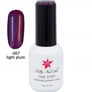Ημιμόνιμο μανό one step 15ml - Light plum 40504001-067