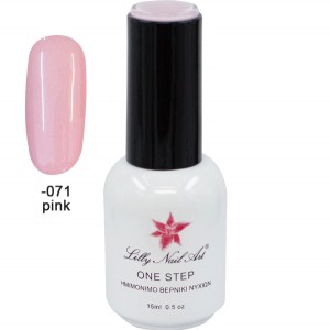 Ημιμόνιμο μανό one step 15ml - Pink 40504001-071