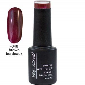 Ημιμόνιμο μανό one step 5ml - Brown bordeaux 40504002-048