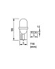 AMC-LB078W/MT - Λαμπά W5W 8xSMD 3528 12V Λευκή 2τεμ Λαμπά W5W 8xSMD 3528 12V Λευκή 2τεμ