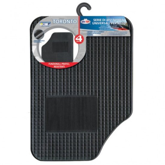 AMC-0004588OT150/OTO - ΠΑΤΑΚΙΑ TORONTO UNIVERSAL ΜΑΥΡΟ OTOTOP - 4 ΤΕΜ. ΠΑΤΑΚΙΑ TORONTO UNIVERSAL ΜΑΥΡΟ OTOTOP - 4 ΤΕΜ.