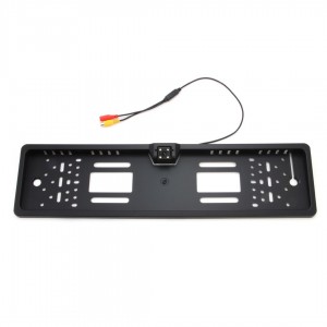 Amio - Universal Πλαίσιο Πινακίδας XD-402 με Ενσωματωμένη Κάμερα Οπισθοπορείας 120 μοιρών IP67 τάση λειτουργίας 12V για Επιβατικά Αυτοκίνητα - 1 τεμ. (01016/AM)