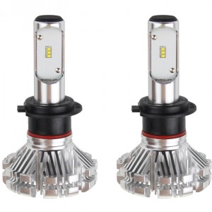 Amio - H7 SX SERIES 6/18V 40W 6.000K 3.200lm LED (ΜΕ ΨΥΚΤΡΑ - ΧΩΡΙΣ ΑΝΕΜΙΣΤΗΡΑΚΙ) 2ΤΕΜ. (01063/AM)