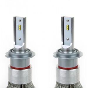 Amio - H7 RS+ SLIM SERIES 12-36V 50W 6000K 3500lm +200% LUXEON ZES LED CAN-BUS (ΨΥΚΤΡΑ ΛΕΠΙΔΕΣ ΦΤΕΡΟΥ) - 2 ΤΕΜ. (01083/AM)