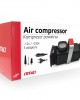 AMC-01134/AM - ΚΟΜΠΡΕΣΕΡ ΑΕΡΑ 12V/220V 150PSI (ΜΑΝΟΜΕΤΡΟ/ΦΙΣ/3 ΑΝΤΑΠΤΟΡΕΣ/ΚΑΛΩΔΙΟ 300cm) AMIO ΚΟΜΠΡΕΣΕΡ ΑΕΡΑ 12V/220V 150PSI (ΜΑΝΟΜΕΤΡΟ/ΦΙΣ/3 ΑΝΤΑΠΤΟΡΕΣ/ΚΑΛΩΔΙΟ 300cm) AMIO