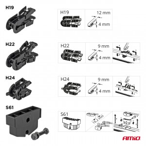 Amio - ΥΑΛΟΚΑΘΑΡΙΣΤΗΡΑΣ ΦΟΡΤΗΓΟΥ ΜΕ 4 ΑΝΤΑΠΤΟΡΕΣ 700mm /28'' - 1 Τεμ. (01204/AM) Amio - ΥΑΛΟΚΑΘΑΡΙΣΤΗΡΑΣ ΦΟΡΤΗΓΟΥ ΜΕ 4 ΑΝΤΑΠΤΟΡΕΣ 700mm /28'' - 1 Τεμ. (01204/AM)