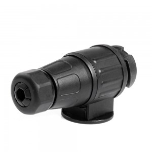 Amio - Πρίζα Κοτσαδόρου 13-Pin Αρσενική 12V Πλαστική Μαύρη για Τρέιλερ Τροχόσπιτο και Σκάφος - 1 τεμ. (01324/AM)