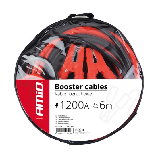 AMC-01436/AM - ΡΕΥΜΑΤΟΔΟΤΕΣ 1200A 6m (ΚΑΛΩΔΙΑ ΦΟΡΤΙΣΗΣ ΜΠΑΤΑΡΙΑΣ) AMIO ΡΕΥΜΑΤΟΔΟΤΕΣ 1200A 6m (ΚΑΛΩΔΙΑ ΦΟΡΤΙΣΗΣ ΜΠΑΤΑΡΙΑΣ) AMIO