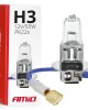 H3 12V 55W PK22s LUMITEC ΑΛΟΓΟΝΟΥ  AMIO - 1 ΤΕΜ.