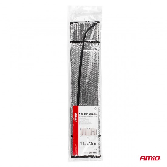 AMC-01536/AM - ΗΛΙΟΠΡΟΣΤΑΣΙΑ ΕΣΩΤΕΡΙΚΗ ΑΣΗΜΙ ΑΦΡΟΥ ΜΕ ΒΕΝΤΟΥΖΕΣ 130x60cm AMIO - 1 ΤΕΜ. ΗΛΙΟΠΡΟΣΤΑΣΙΑ ΕΣΩΤΕΡΙΚΗ ΑΣΗΜΙ ΑΦΡΟΥ ΜΕ ΒΕΝΤΟΥΖΕΣ 130x60cm AMIO - 1 ΤΕΜ.