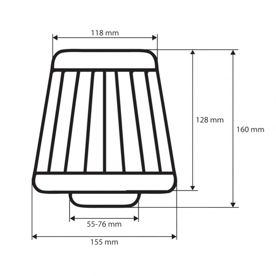AMC-01713/AM - ΦΙΛΤΡΟΧΟΑΝΗ ΕΛΕΥΘΕΡΑΣ AF-CARBON 160 Χ 155 Χ 118 (CARBON/3 ΑΝΤΑΠΤΟΡΕΣ) AMiO - 1 ΤΕΜ. ΦΙΛΤΡΟΧΟΑΝΗ ΕΛΕΥΘΕΡΑΣ AF-CARBON 160 Χ 155 Χ 118 (CARBON/3 ΑΝΤΑΠΤΟΡΕΣ) AMiO - 1 ΤΕΜ.