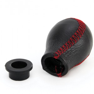 Amio - ΠΟΜΟΛΟ ΤΑΧΥΤΗΤΩΝ ΜΑΥΡΟ ΜΕ ΚΟΚΚΙΝΗ ΡΑΦΗ / ΔΕΡΜΑΤΙΝΗ - 1 Τεμ. (01756/AM)