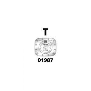 ΤΑΠΑ ΡΕΖΕΡΒΟΥΑΡ "T" LAMPA - 1 TEM.