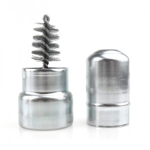 Amio - Βουρτσάκι Καθαρισμού Μεταλλικό για Πόλους Μπαταρίας και Ακροδέκτες για απομάκρυνση οξείδωσης και βελτίωση επαφής με εύκολη χρήση και αξιόπιστο αποτέλεσμα - 1 Τεμ. (02008/AM)