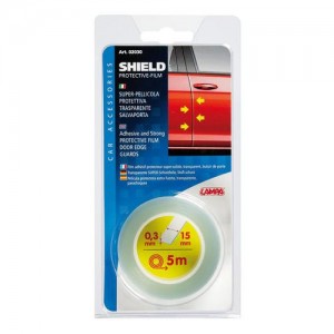 Αυτοκόλλητη Ταινία SHIEL D προστασίας απο γρατσουνιές 15mmX500cm Διάφανη Αυτοκόλλητη Ταινία SHIEL D προστασίας απο γρατσουνιές 15mmX500cm Διάφανη