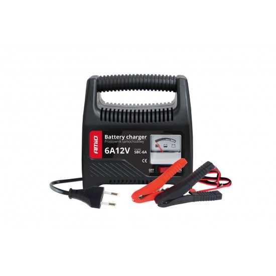 AMC-02085/AM - ΦΟΡΤΙΣΤΗΣ ΜΠΑΤΑΡΙΑΣ 12V 6A ΦΟΡΤΙΣΤΗΣ ΜΠΑΤΑΡΙΑΣ 12V 6A