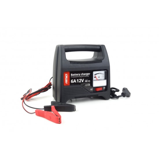 AMC-02085/AM - ΦΟΡΤΙΣΤΗΣ ΜΠΑΤΑΡΙΑΣ 12V 6A ΦΟΡΤΙΣΤΗΣ ΜΠΑΤΑΡΙΑΣ 12V 6A