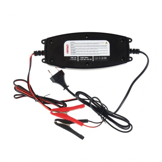AMC-02088/AM - ΦΟΡΤΙΣΤΗΣ ΜΠΑΤΑΡΙΑΣ 2A/4A LCD 6/12V 1.2-120Ah AMiO - 1 ΤΕΜ. ΦΟΡΤΙΣΤΗΣ ΜΠΑΤΑΡΙΑΣ 2A/4A LCD 6/12V 1.2-120Ah AMiO - 1 ΤΕΜ.