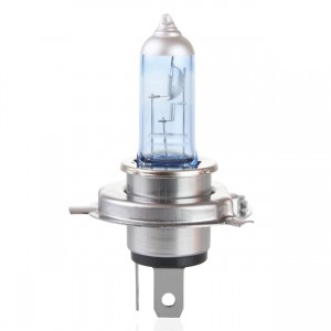 Amio - Λάμπα H4 βάση P43t τάση λειτουργίας 12V απόδοσης 60/55W τύπου Lumitec Superwhite +120% για Επιβατικά Αυτοκίνητα - 1 τεμ. (02137/AM)