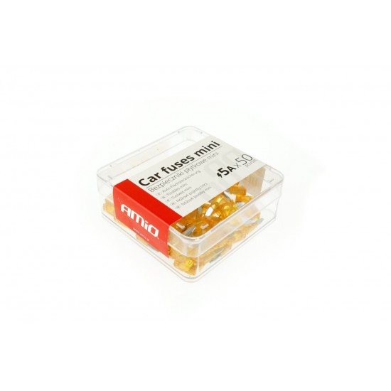AMC-02217/AM - ΑΣΦΑΛΕΙΕΣ MINI 5A - ΚΟΥΤΙ 50ΤΕΜ ΑΣΦΑΛΕΙΕΣ MINI 5A - ΚΟΥΤΙ 50ΤΕΜ