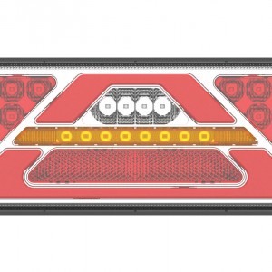 Amio - ΦΑΝΑΡΙ ΠΙΣΙΝΟ ΔΕΞΙ RCL-02-R 10-30V LED 236x104x40mm ΜΕ ΚΑΛΩΔΙΟ 1ΤΕΜ (02365/AM)