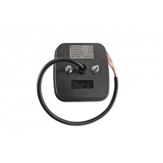 ΦΑΝΑΡΙ ΠΙΣΙΝΟ RCL-05-LR 10-30V LED 108x102x46mm ΜΕ ΚΑΛΩΔΙΟ 1ΤΕΜ