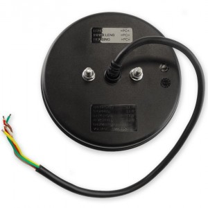 Amio - ΦΑΝΑΡΙ ΠΙΣΙΝΟ RCL-07-LR 10-30V LED ΣΤΡΟΓΓΥΛΟ Φ140x38mm ΜΕ ΚΑΛΩΔΙΟ 1ΤΕΜ (02372/AM)