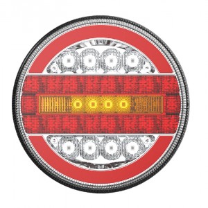 Amio - ΦΑΝΑΡΙ ΠΙΣΙΝΟ RCL-07-LR 10-30V LED ΣΤΡΟΓΓΥΛΟ Φ140x38mm ΜΕ ΚΑΛΩΔΙΟ 1ΤΕΜ (02372/AM)