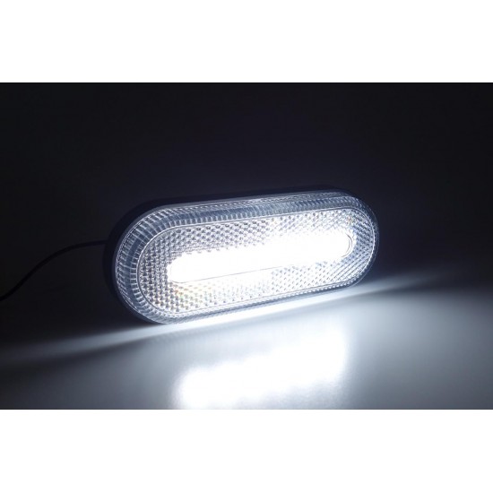 AMC-02375/AM - ΦΩΣ ΟΓΚΟΥ ΦΟΡΤΗΓΟΥ LED ΛΕΥΚΟ ΟΒΑΛ 10-30V 124x49x22mm ΑΔΙΑΒΡΟΧΟ OM-01-W AMIO 1ΤΕΜ. ΦΩΣ ΟΓΚΟΥ ΦΟΡΤΗΓΟΥ LED ΛΕΥΚΟ ΟΒΑΛ 10-30V 124x49x22mm ΑΔΙΑΒΡΟΧΟ OM-01-W AMIO 1ΤΕΜ.