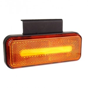 Amio - ΦΩΣ ΟΓΚΟΥ ΦΟΡΤΗΓΟΥ LED ΠΟΡΤΟΚΑΛΙ 10-30V 124x49x22mm ΑΔΙΑΒΡΟΧΟ OM-02-O 1ΤΕΜ. (02376/AM)