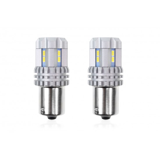 AMC-02449/AM - P21W BA15s 12/24V 22LED SMD ULTRABRIGHT CANBUS ΛΕΥΚΟ 2ΤΕΜ. P21W BA15s 12/24V 22LED SMD ULTRABRIGHT CANBUS ΛΕΥΚΟ 2ΤΕΜ.