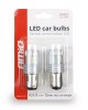 AMC-02450/AM - P21/5W BAY15d 12/24V 22 LED SMD ULTRABRIGHT 3020 CANBUS ΛΕΥΚΟ 2ΤΕΜ. P21/5W BAY15d 12/24V 22 LED SMD ULTRABRIGHT 3020 CANBUS ΛΕΥΚΟ 2ΤΕΜ.