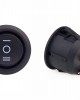 ΔΙΑΚΟΠΤΗΣ ΣΤΡΟΓΓΥΛΟΣ 3 ΘΕΣΕΩΝ 12V 2cm BU03 AMIO - 1ΤΕΜ.