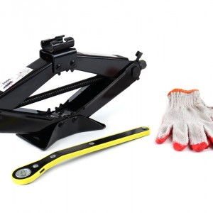 Amio - ΓΡΥΛΟΣ ΜΗΧΑΝΙΚΟΣ 2.000KG (ΥΨΟΥΣ 110>390mm) ΜΕ ΚΑΣΤΑΝΙΑ ΚΑΙ ΓΑΝΤΙΑ - 1 τεμ. (02479/AM)