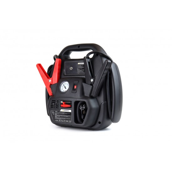AMC-02523/AM - ΕΚΚΙΝΗΤΗΣ ΜΠΑΤΑΡΙΑΣ STARTER 4 ΣΕ 1 17Ah 12V DC 300A (700A max) 250PSI ΜΕ ΚΟΜΠΡΕΣΕΡ ΑΕΡΑ / ΜΑΝΟΜΕΤΡΟ / 3 LED / 2 ΠΡΙΖΕΣ 12V / 1 ΘΥΡΑ USB 5V 2,1A SENA ΓΙΑ ΒΕΝΖΙΝΗ ΚΑΙ DIESEL AMiO - 1 ΤΕΜ. ΕΚΚΙΝΗΤΗΣ ΜΠΑΤΑΡΙΑΣ STARTER 4 ΣΕ 1 17Ah 12V DC 300A (700A max) 250PSI ΜΕ ΚΟΜΠΡΕΣΕΡ ΑΕΡΑ / ΜΑΝΟΜΕΤΡΟ / 3 LED / 2 ΠΡΙΖΕΣ 12V / 1 ΘΥΡΑ USB 5V 2,1A SENA ΓΙΑ ΒΕΝΖΙΝΗ ΚΑΙ DIESEL AMiO - 1 ΤΕΜ.