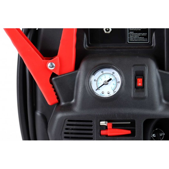 AMC-02523/AM - ΕΚΚΙΝΗΤΗΣ ΜΠΑΤΑΡΙΑΣ STARTER 4 ΣΕ 1 17Ah 12V DC 300A (700A max) 250PSI ΜΕ ΚΟΜΠΡΕΣΕΡ ΑΕΡΑ / ΜΑΝΟΜΕΤΡΟ / 3 LED / 2 ΠΡΙΖΕΣ 12V / 1 ΘΥΡΑ USB 5V 2,1A SENA ΓΙΑ ΒΕΝΖΙΝΗ ΚΑΙ DIESEL AMiO - 1 ΤΕΜ. ΕΚΚΙΝΗΤΗΣ ΜΠΑΤΑΡΙΑΣ STARTER 4 ΣΕ 1 17Ah 12V DC 300A (700A max) 250PSI ΜΕ ΚΟΜΠΡΕΣΕΡ ΑΕΡΑ / ΜΑΝΟΜΕΤΡΟ / 3 LED / 2 ΠΡΙΖΕΣ 12V / 1 ΘΥΡΑ USB 5V 2,1A SENA ΓΙΑ ΒΕΝΖΙΝΗ ΚΑΙ DIESEL AMiO - 1 ΤΕΜ.