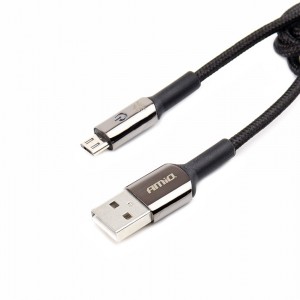 ΚΑΛΩΔΙΟ ΦΟΡΤΙΣΗΣ ΚΑΙ ΣΥΓΧΡΟΝΙΣΜΟΥ FAST CHARGE (ΤΑΧΕΙΑΣ ΦΟΡΤΙΣΗΣ) USB ΓΙΑ MICRO USB 100cm FullLINK UC-11 AMIO