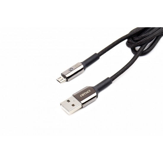 AMC-02526/AM - ΚΑΛΩΔΙΟ ΦΟΡΤΙΣΗΣ ΚΑΙ ΣΥΓΧΡΟΝΙΣΜΟΥ FAST CHARGE (ΤΑΧΕΙΑΣ ΦΟΡΤΙΣΗΣ) USB ΓΙΑ MICRO USB 100cm FullLINK UC-11 AMIO ΚΑΛΩΔΙΟ ΦΟΡΤΙΣΗΣ ΚΑΙ ΣΥΓΧΡΟΝΙΣΜΟΥ FAST CHARGE (ΤΑΧΕΙΑΣ ΦΟΡΤΙΣΗΣ) USB ΓΙΑ MICRO USB 100cm FullLINK UC-11 AMIO