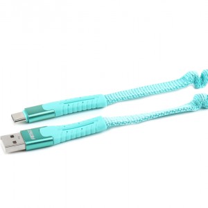 ΚΑΛΩΔΙΟ ΦΟΡΤΙΣΗΣ ΚΑΙ ΣΥΓΧΡΟΝΙΣΜΟΥ ΣΠΙΡΑΛ USB ΓΙΑ USB TYPE C 120cm FullLINK UC-14 AMIO