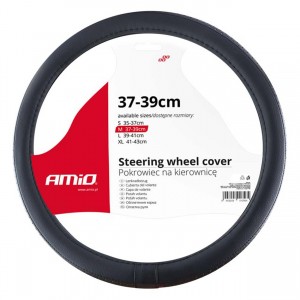 ΚΑΛΥΜΜΑ ΤΙΜΟΝΙΟΥ 37-39CM SWC-27 ΜΑΥΡΟ ΜΕ ΔΙΑΜΑΝΤΑΚΙΑ AMiO - 1 τεμ. ΚΑΛΥΜΜΑ ΤΙΜΟΝΙΟΥ 37-39CM SWC-27 ΜΑΥΡΟ ΜΕ ΔΙΑΜΑΝΤΑΚΙΑ AMiO - 1 τεμ.