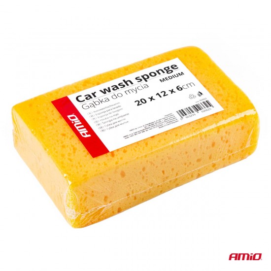 AMC-02662/AM - ΣΦΟΥΓΓΑΡΙ ΠΛΥΣΙΜΑΤΟΣ MEDIUM 20x12x6cm ΑΜΙΟ - 1 ΤΕΜ. ΣΦΟΥΓΓΑΡΙ ΠΛΥΣΙΜΑΤΟΣ MEDIUM 20x12x6cm ΑΜΙΟ - 1 ΤΕΜ.