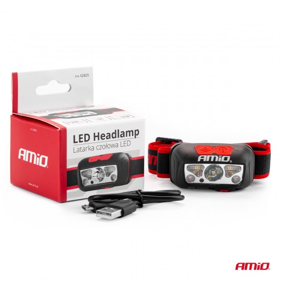 AMC-02825/AM - ΦΑΚΟΣ ΚΕΦΑΛΗΣ ΕΡΓΑΣΙΑΣ LH03 1200mAh MICRO USB XPE+2LED+2SMD 180FLUX 8x7x7cm ΦΑΚΟΣ ΚΕΦΑΛΗΣ ΕΡΓΑΣΙΑΣ LH03 1200mAh MICRO USB XPE+2LED+2SMD 180FLUX 8x7x7cm