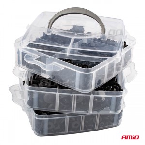 Amio - ΚΛΙΠΣ ΑΥΤΟΚΙΝΗΤΟΥ ΣΕΤ 620ΤΕΜ (02831/AM)