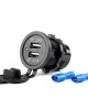 AMC-02854/AM - ΠΡΙΖΑ ΜΕ 2 ΘΥΡΕΣ USB 12/24V - 2x5V/2.1A Φ37mmX51mm MOD-04 AMIO ΠΡΙΖΑ ΜΕ 2 ΘΥΡΕΣ USB 12/24V - 2x5V/2.1A Φ37mmX51mm MOD-04 AMIO