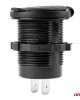 AMC-02854/AM - ΠΡΙΖΑ ΜΕ 2 ΘΥΡΕΣ USB 12/24V - 2x5V/2.1A Φ37mmX51mm MOD-04 AMIO ΠΡΙΖΑ ΜΕ 2 ΘΥΡΕΣ USB 12/24V - 2x5V/2.1A Φ37mmX51mm MOD-04 AMIO